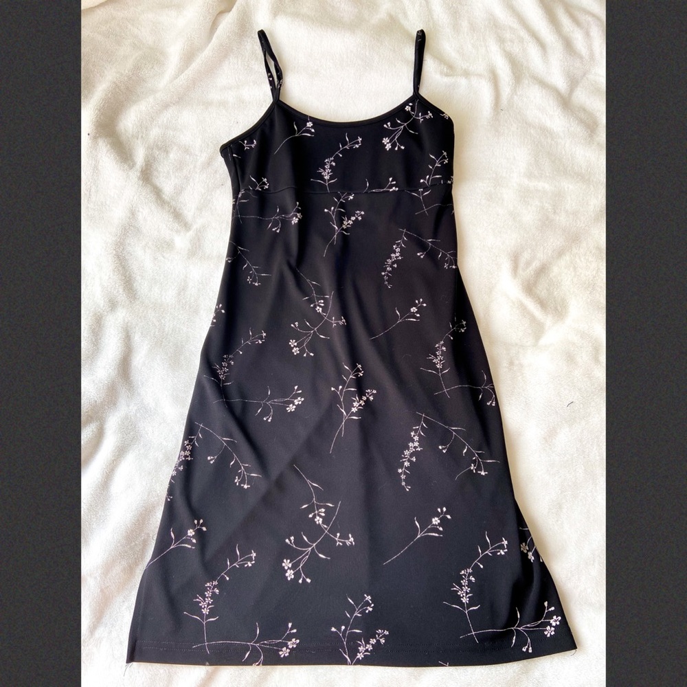 floral slip dress